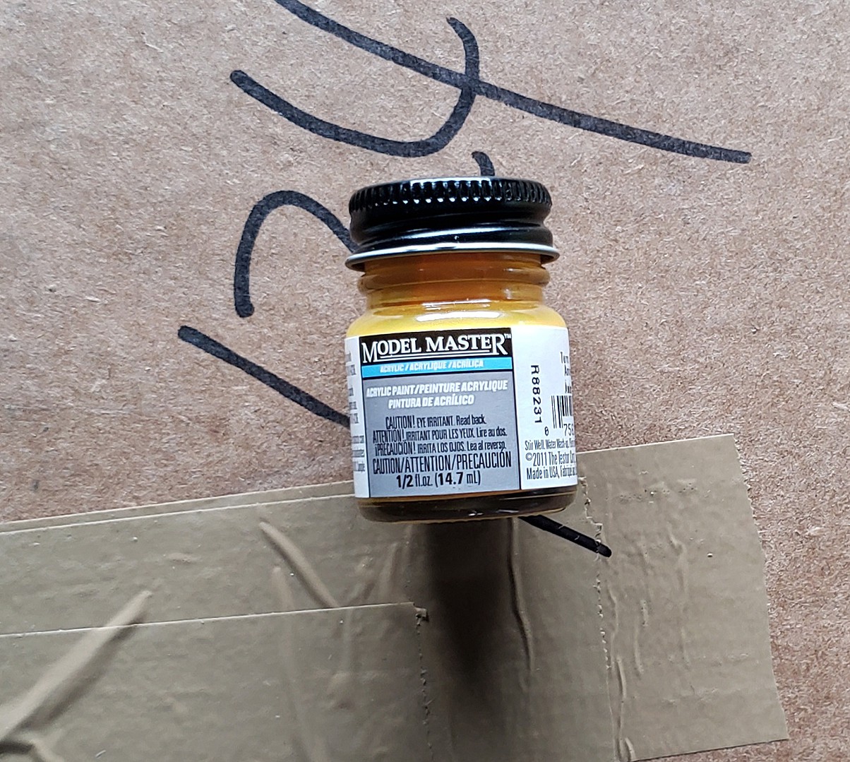 Model Master Turn Signal Amber GP00064 1/2 oz Hobby and Model Acrylic Paint 4624 pictures