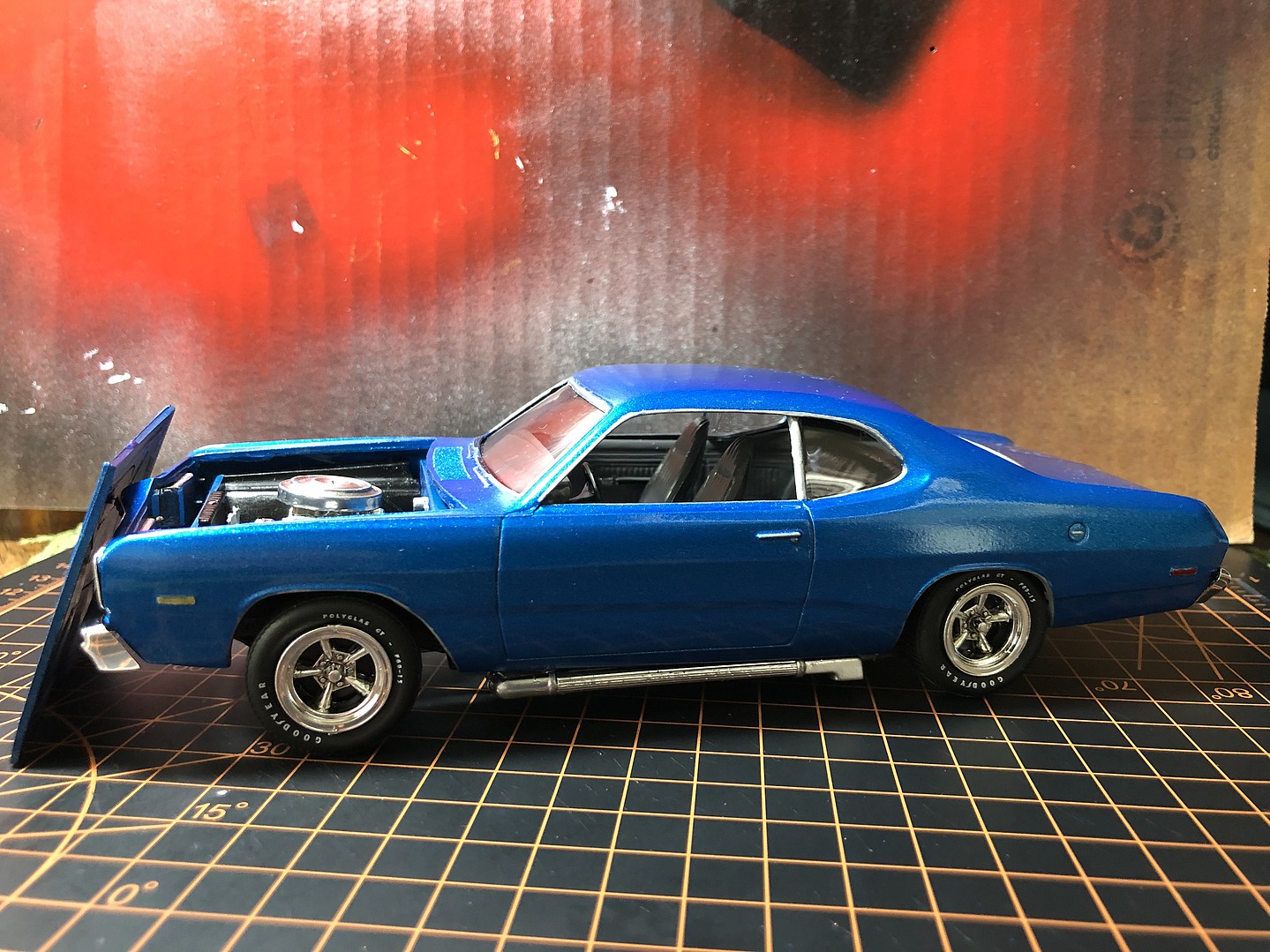 1976 Dodge Dart Sport Plastic Model Car Vehicle Kit 1/25 Scale