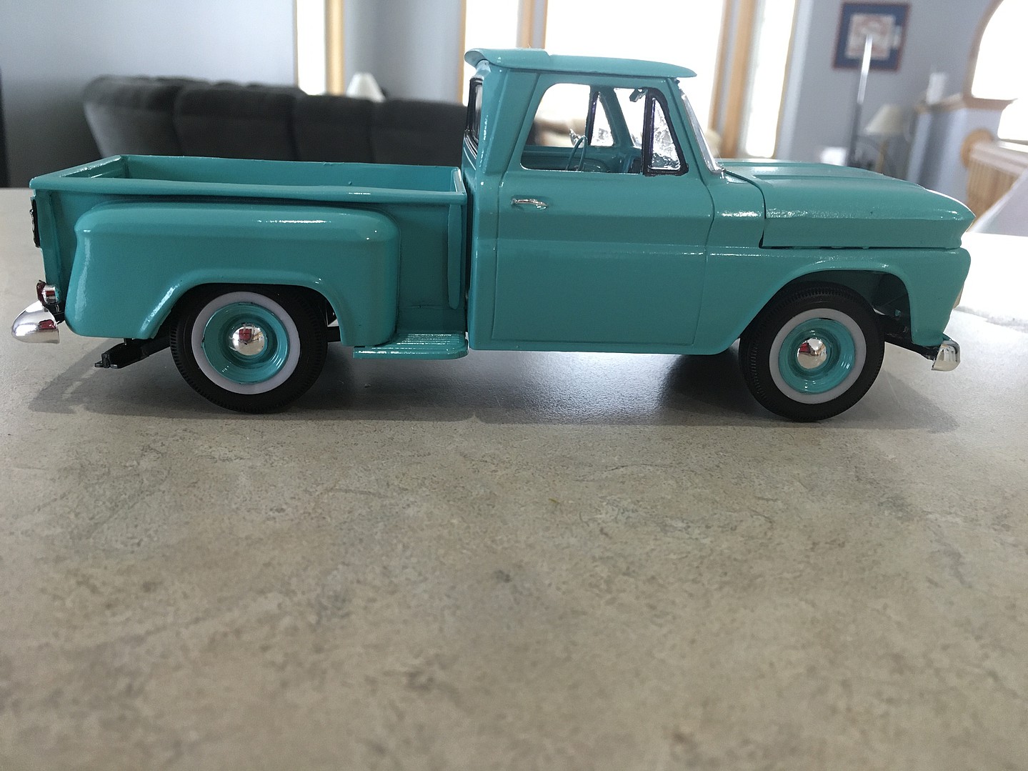 1965 Chevy Stepside Pickup 2'n1 -- Plastic Model Truck Kit -- 1/25 ...