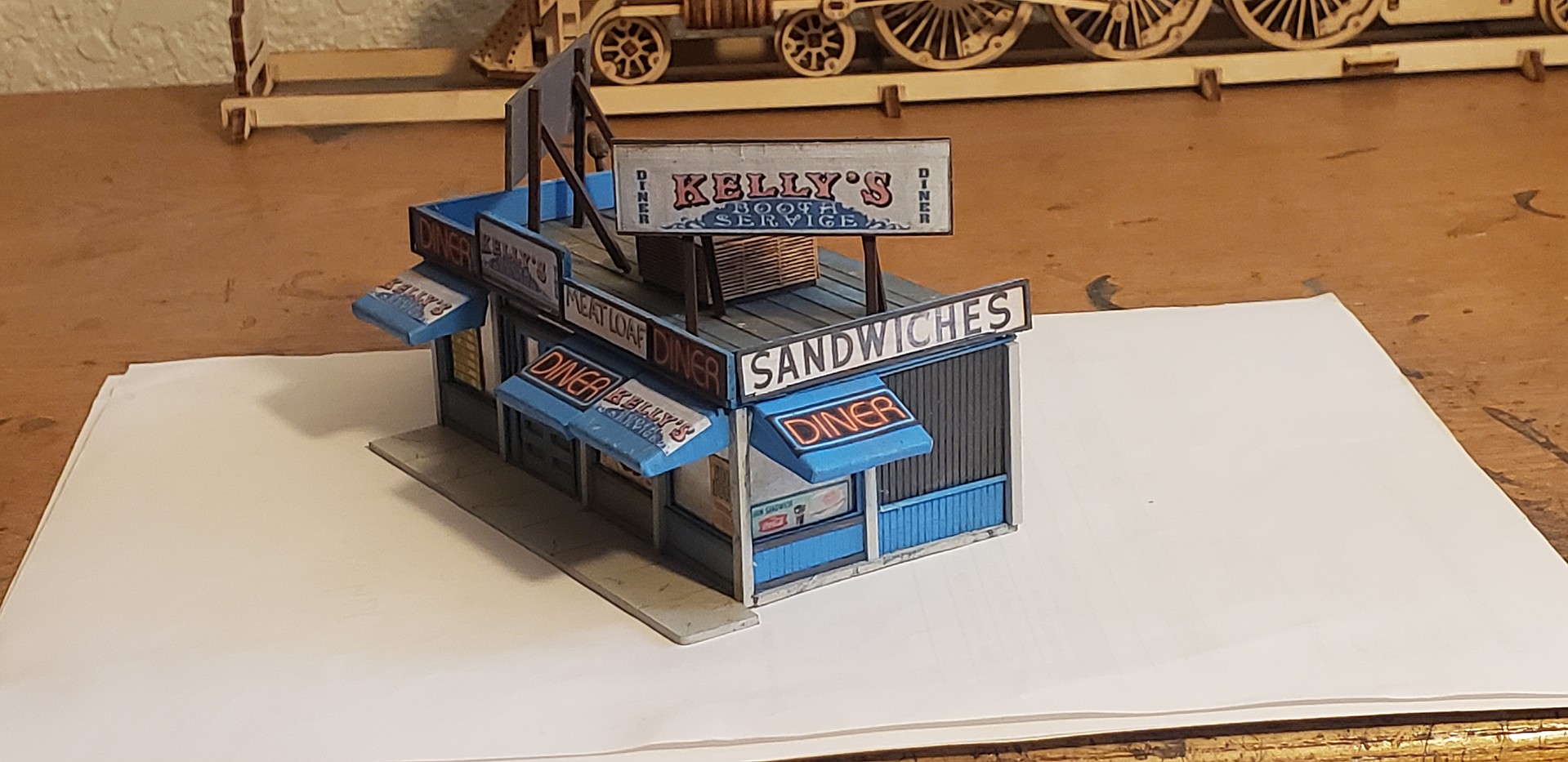 Model Trains Bar Mills