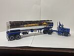 AMT 1:25 Scale Fruehauf Sunoco Tanker Trailer Model Kit – 180+ Parts, Chrome Plated, For Ages 12+
