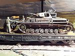 Tamiya German PZKPFW IV AUSF D Tank Plastic Model Military Vehicle Kit ...