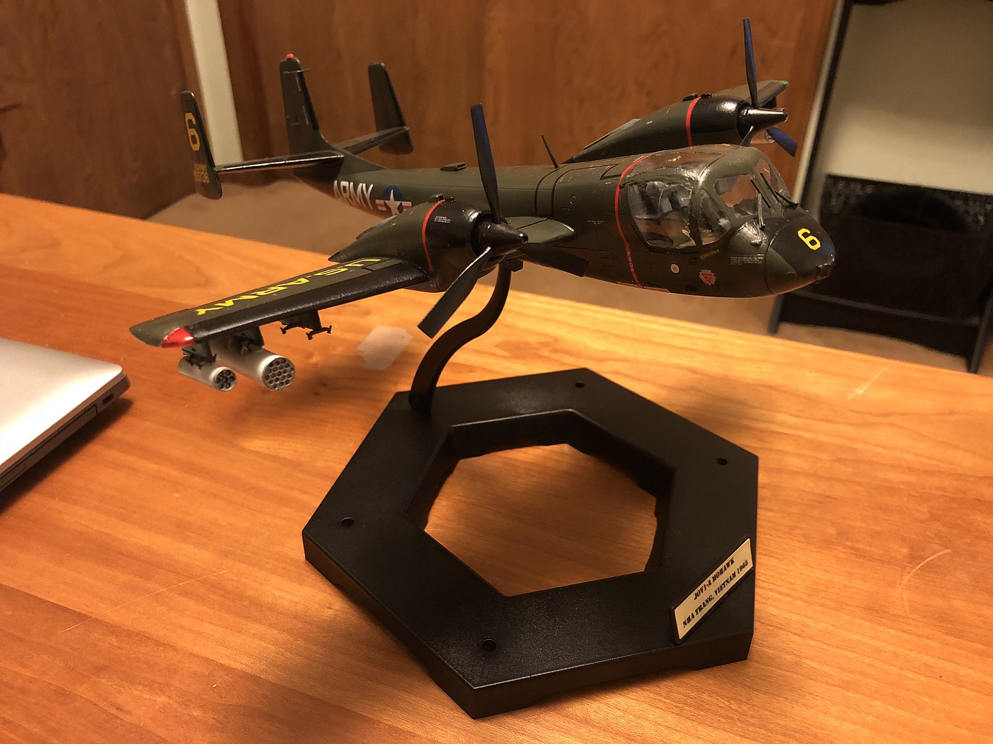 Aero Clear Display Stand Plastic Model Aircraft Accessory 15065