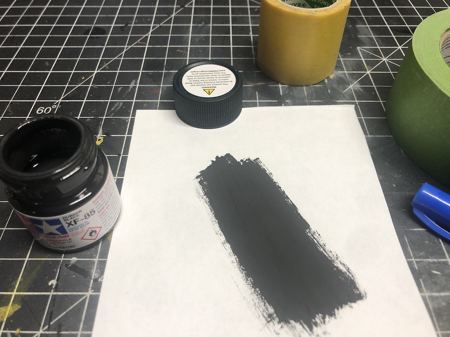 Resoneer rijstwijn Verdorde Gallery Pictures Tamiya Acrylic Mini XF85 Rubber Black 10ml Bottle Hobby  and Model Acrylic Paint #81785