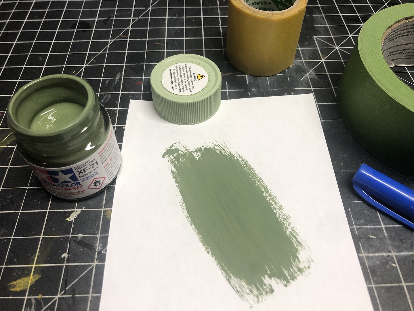 Light Sage Americana Acrylics DA358-3 Foggy Grey-Green Artist Acrylic Muted  Light Green Hobby Paint