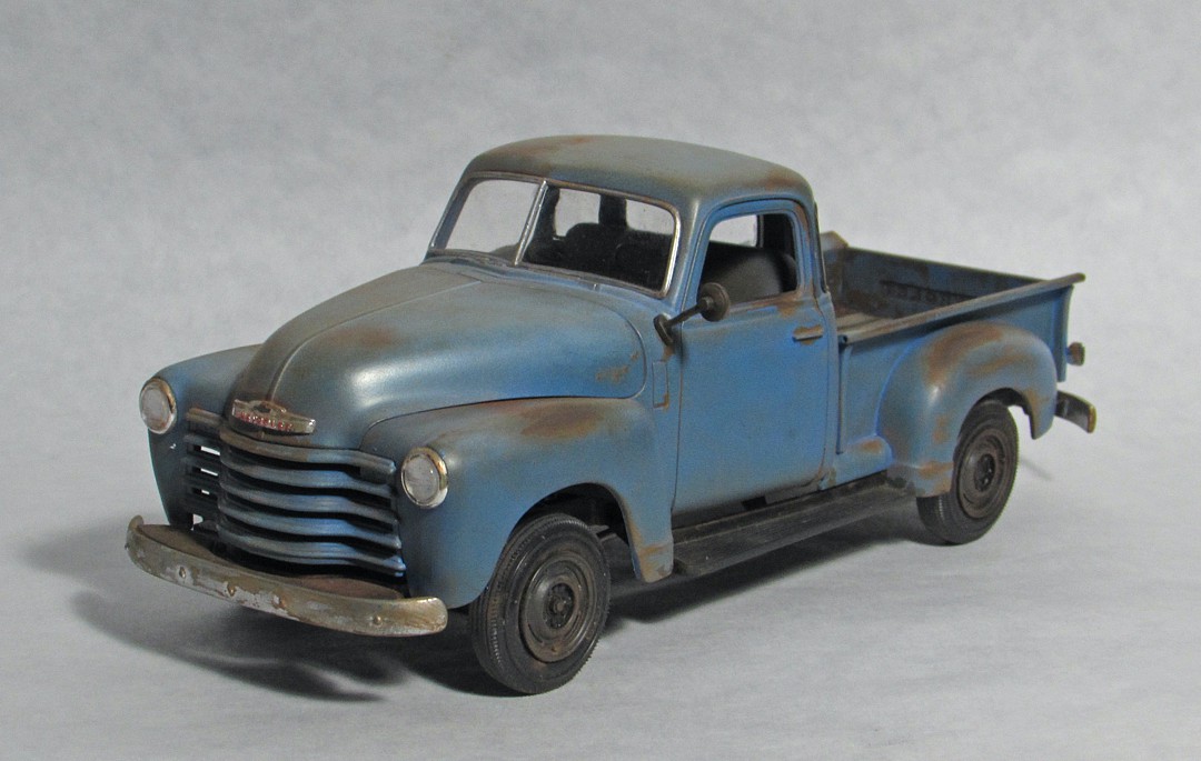 Gallery Pictures AMT 1950 Chevy Pick-Up Plastic Model Truck Kit 1/25 ...