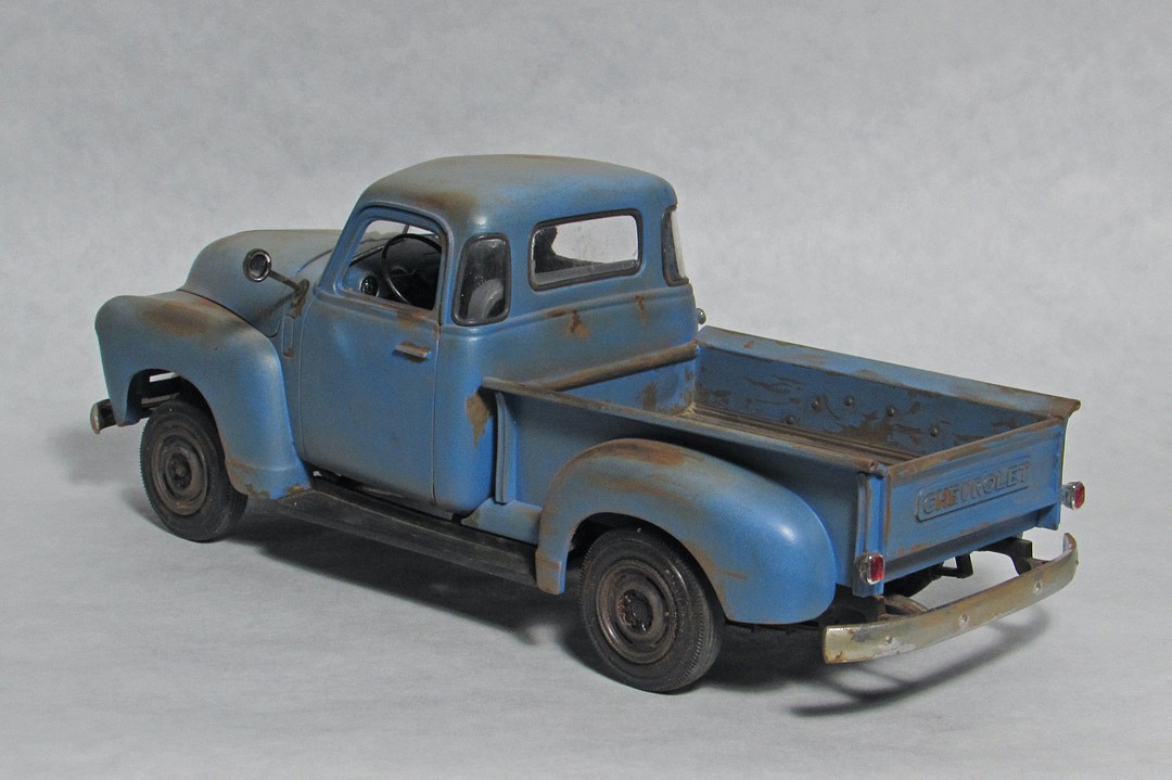 1950 Chevy Pick-Up -- Plastic Model Truck Kit -- 1/25 Scale -- #1076-12 ...