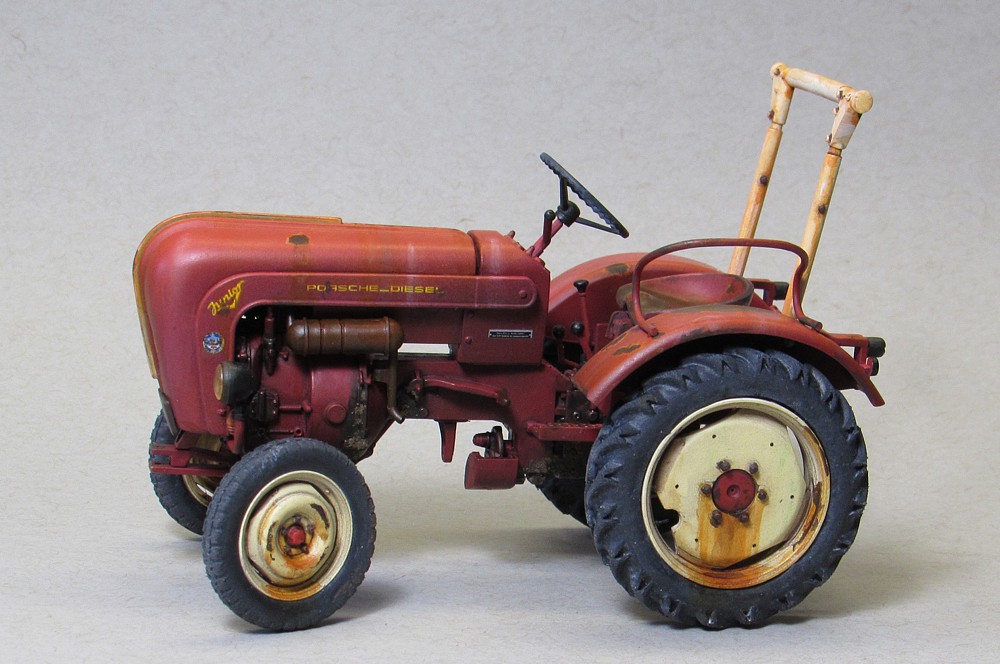 Maquette tracteur : Model Set Easy-Click : Porsche Junior 108