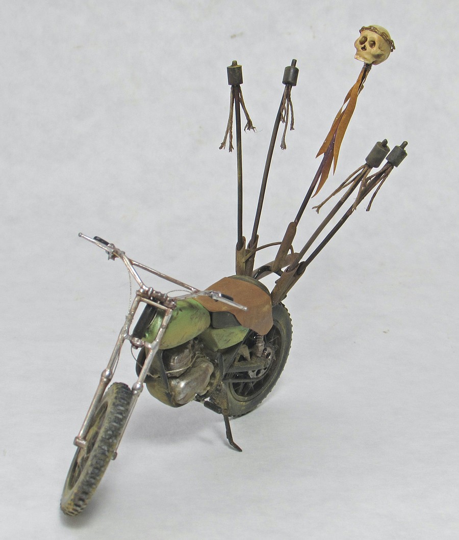 Motorcycle Parts Pack, Double Dirt Bike Plastic Model Vehicle Accessory 1/25 Scale 