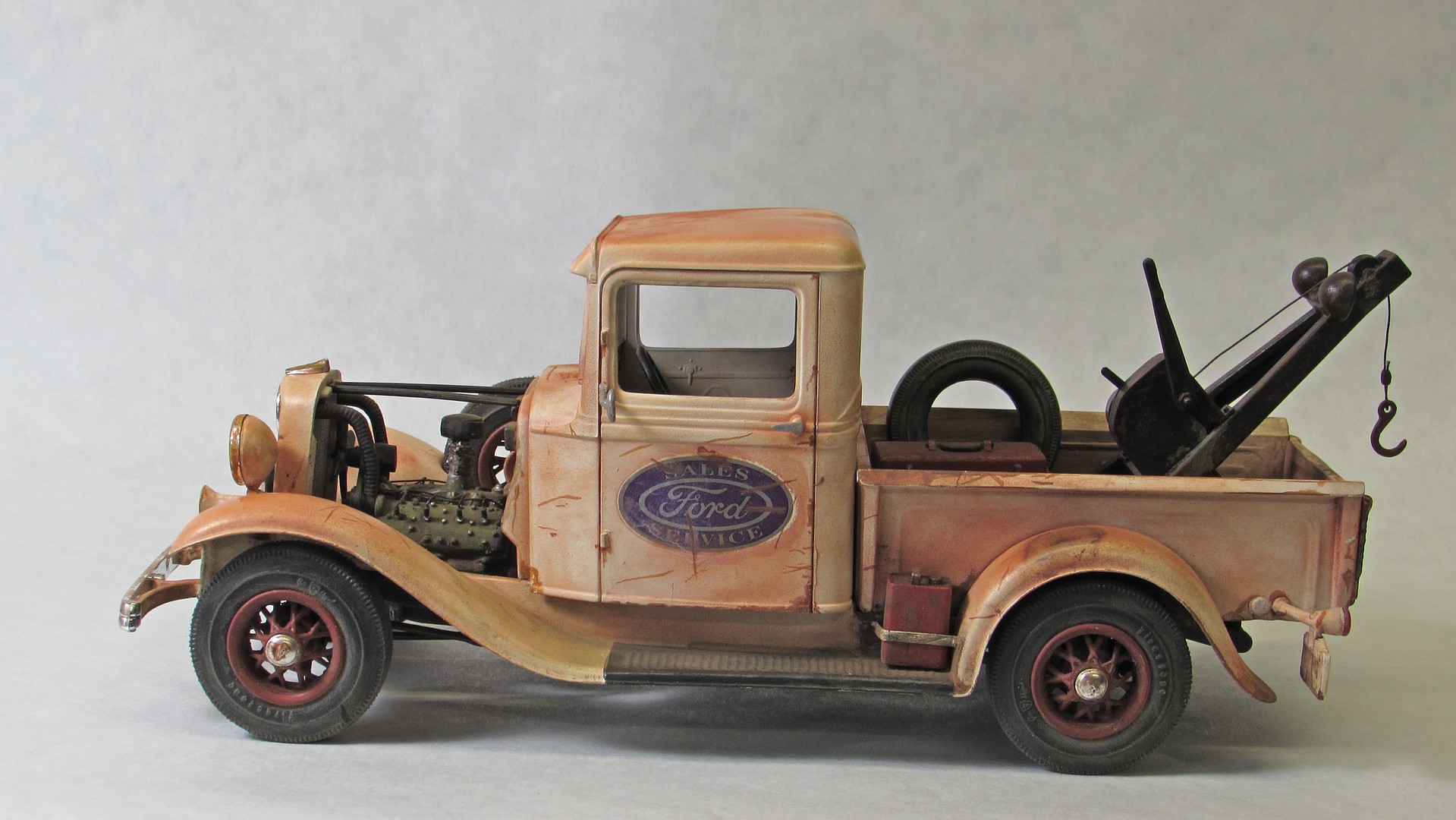 1934 Ford Pickup -- Plastic Model Truck Kit -- 1/25 Scale -- #1120