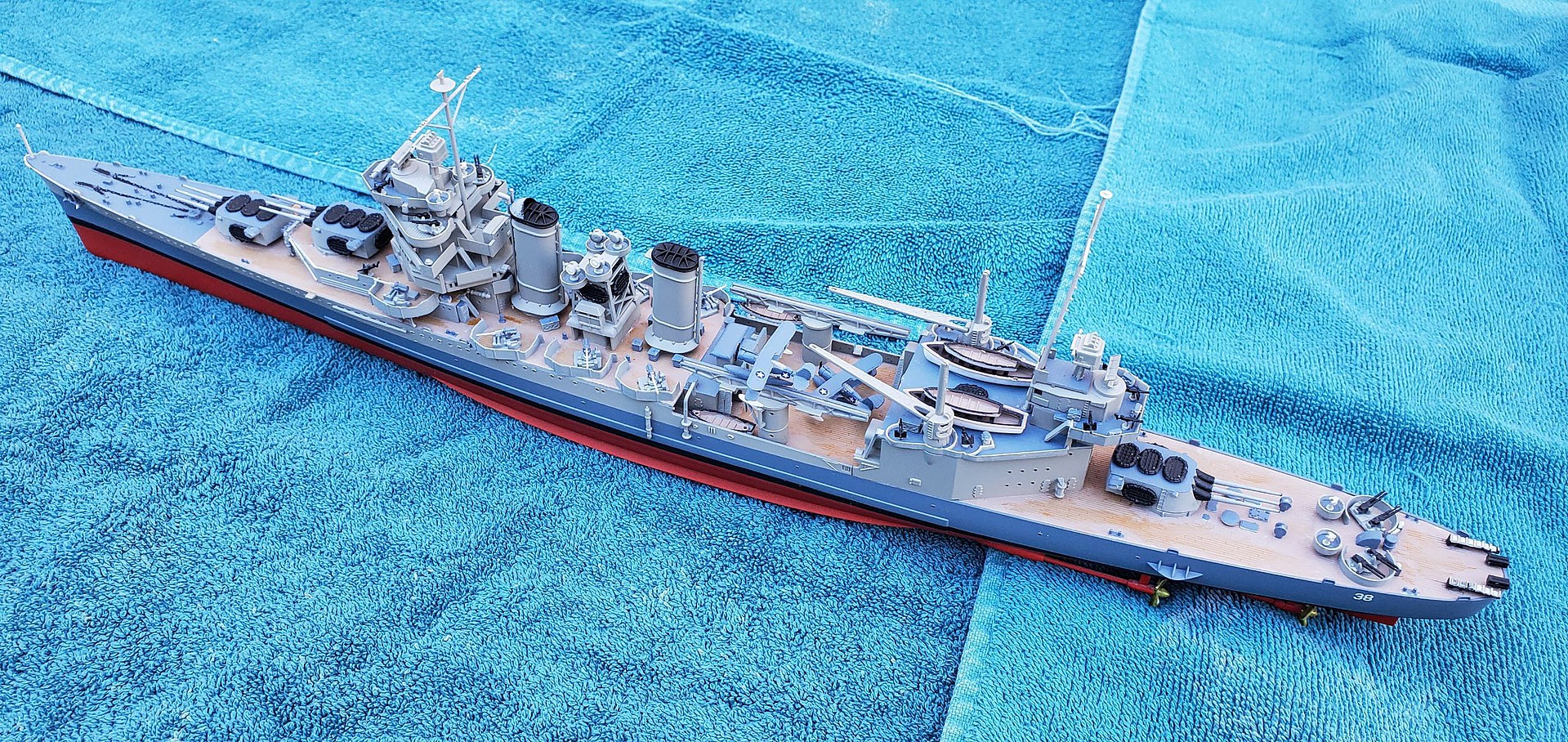 1/350 USS Quincy CA39 Deluxe Conversion Set for Trumpeter San Francisco kit