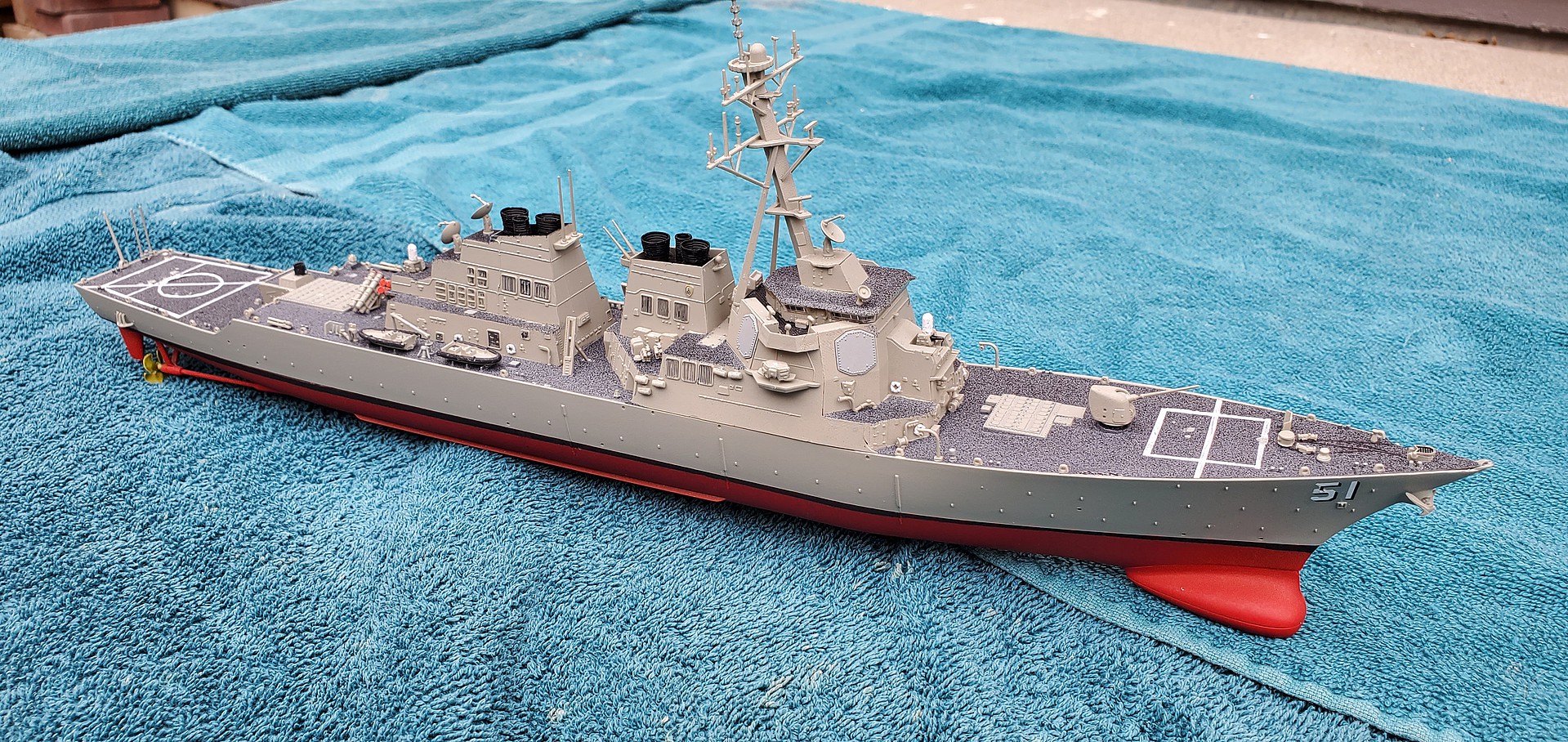 Gallery Pictures Trumpeter USS Arleigh Burke DDG51 Guided Missile