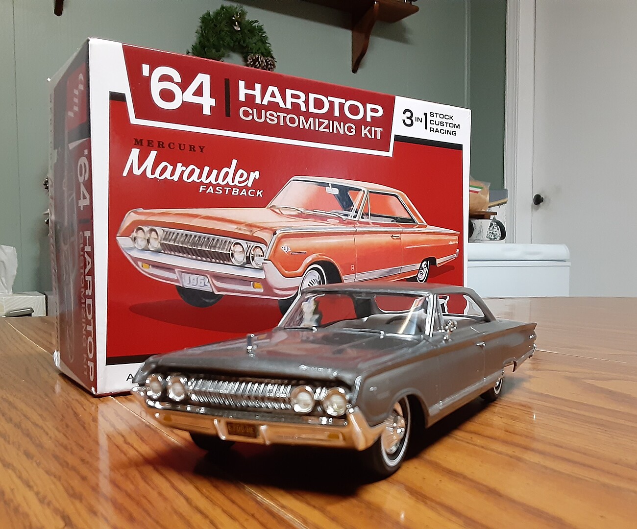 1964 Mercury Marauder Hardtop -- Plastic Model Car Vehicle Kit -- 1/25 ...