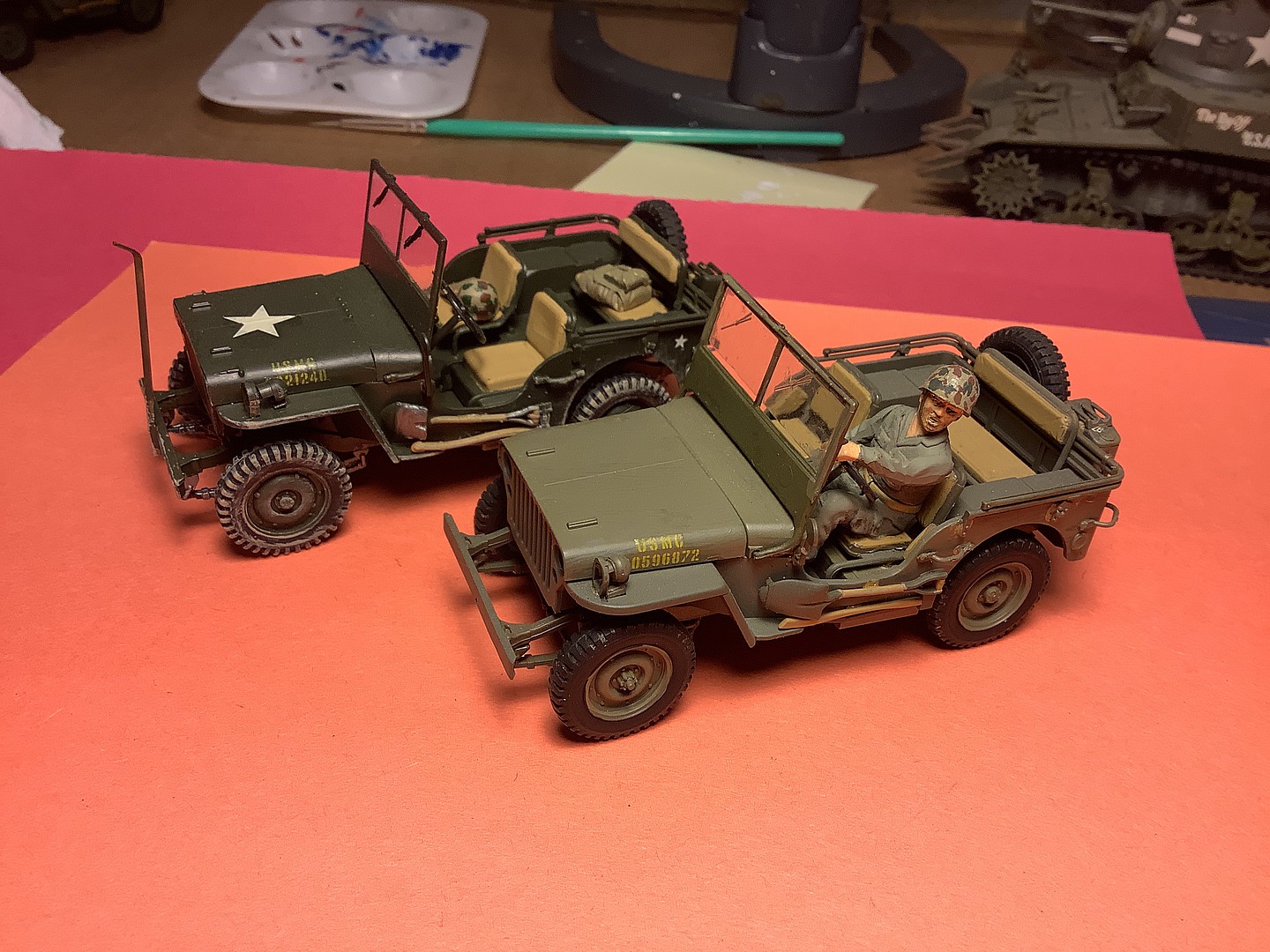 Jeep -- Plastic Model Military Vehicle Kit -- 1/35 Scale -- #550314 ...