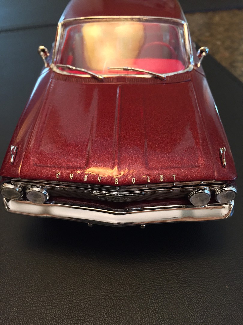 1961 Chevy Impala SS -- Plastic Model Car Kit -- 1/25 Scale -- #1013-12 ...