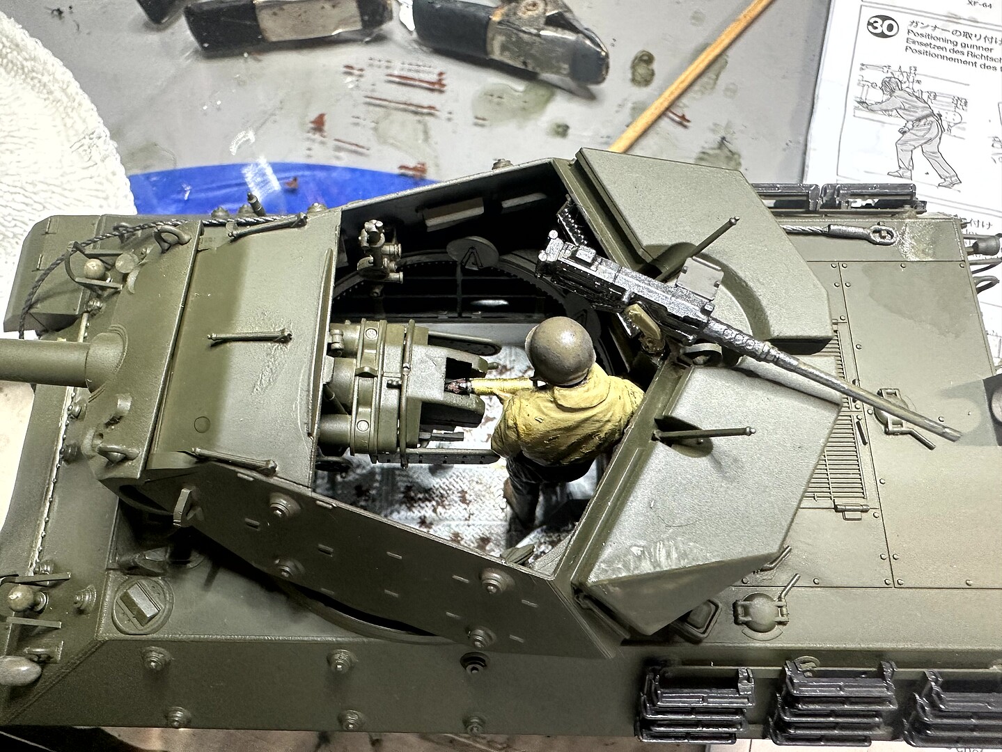 US Tank Destroyer M10 Mid Production -- 1/35 Scale Plastic Model Military  Vehicle -- #35350 pictures by papagabriel ( Naples, FL )