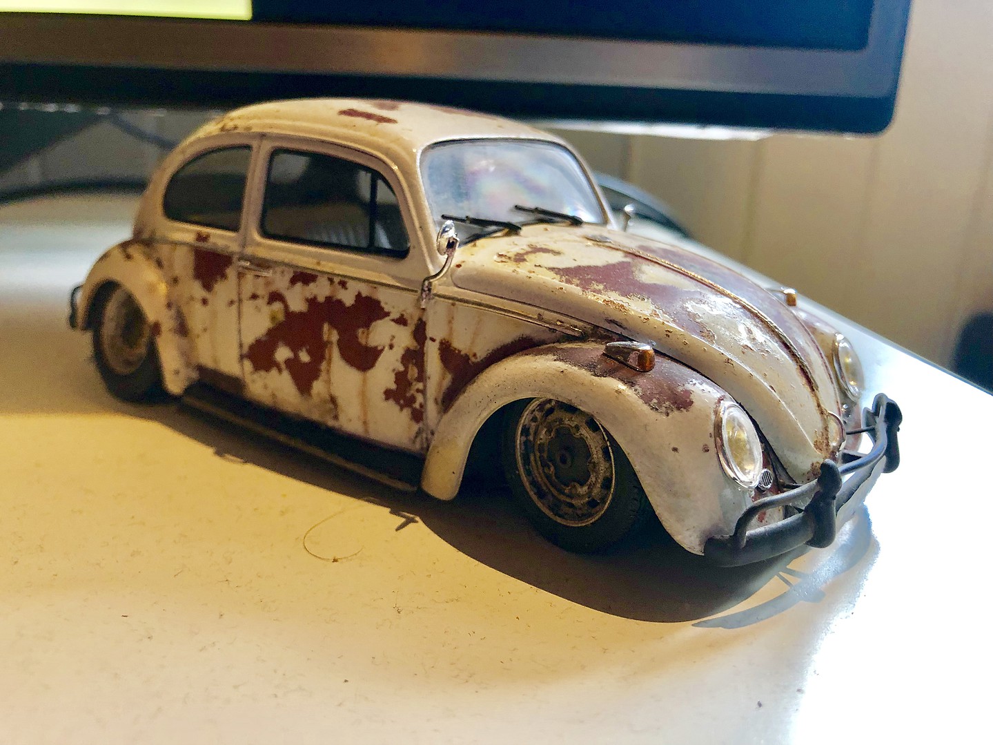 Gallery Pictures Tamiya 1966 Volkswagen Beetle VW BUG Plastic Model Car ...