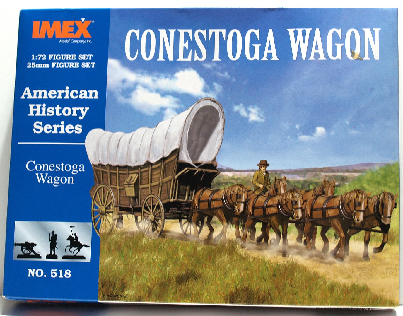 IMEX® #610 American History Series Wagon Train in 1:72