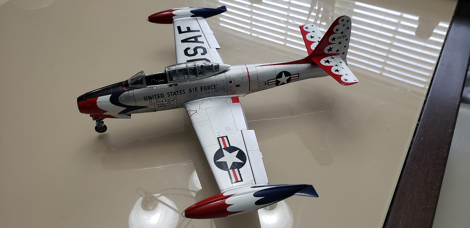 thunderbird plane model