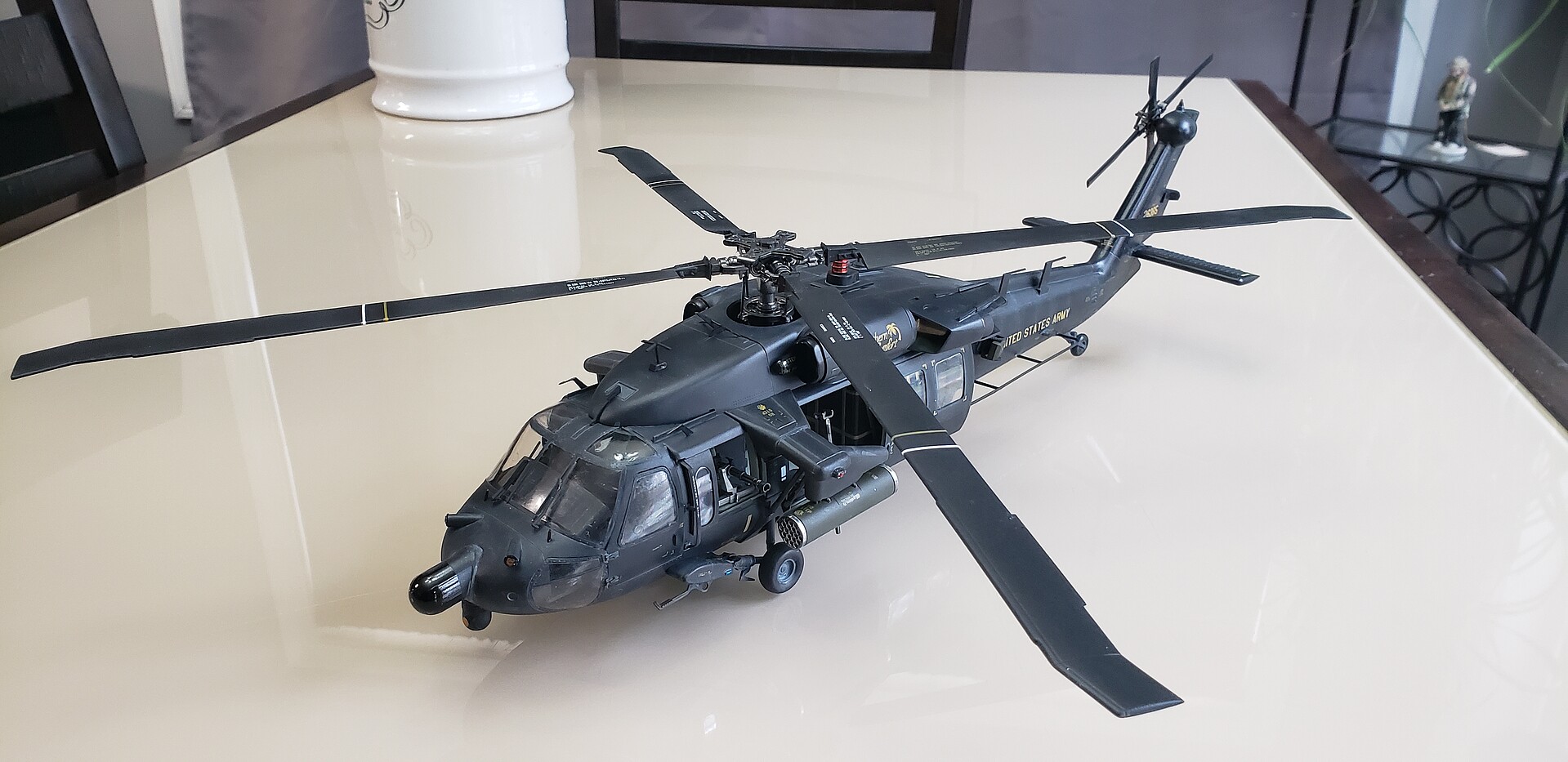 Academy AH-60L Blackhawk DAP Plastic Model Helicopter Kit 1/35