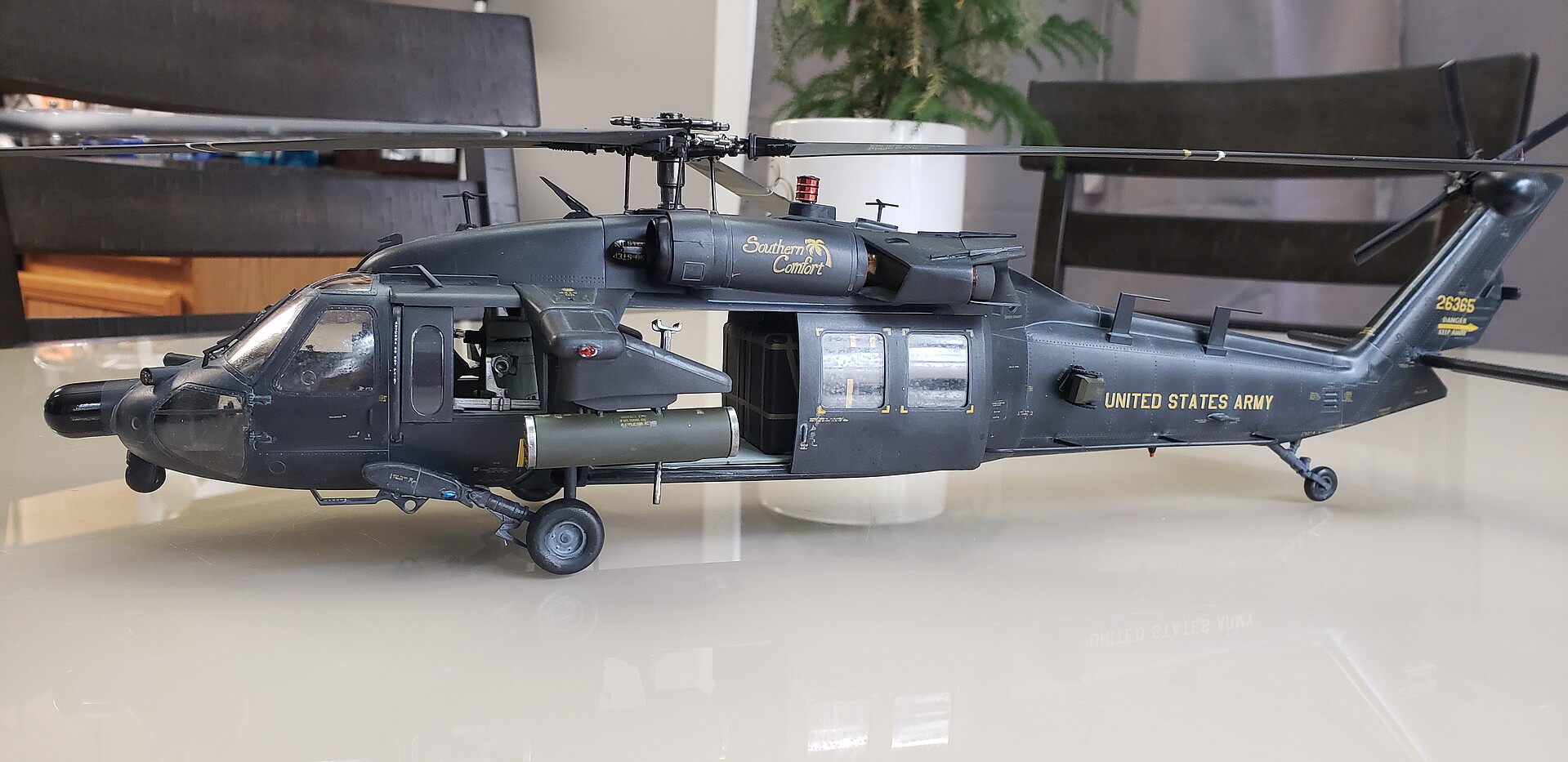 Academy AH-60L Blackhawk DAP Plastic Model Helicopter Kit 1/35