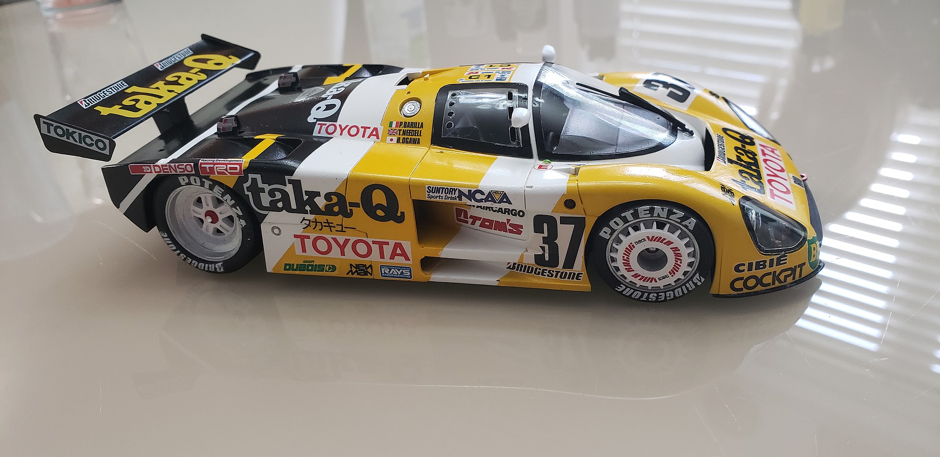1:24 Toyota 88C-V Minolta 1988 Le Mans Decals for Hasegawa | SHK-D406