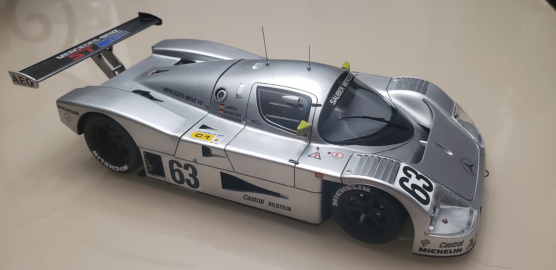 sauber c9 tamiya