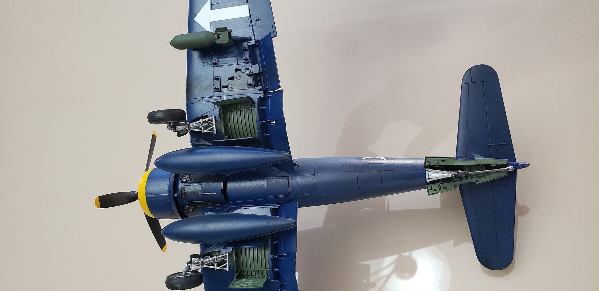 Maquette Tamiya Corsair F4U-1D Échelle 1:48 - Avion US Navy Seconde Guerre Mondiale