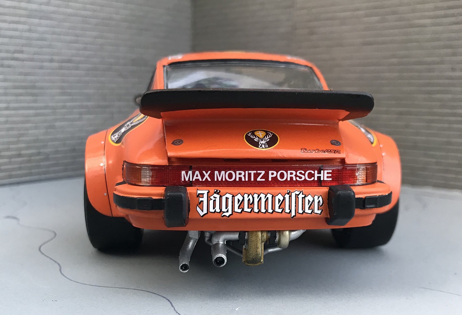 Porsche 934 RSR Jagermeister -- Plastic Model Car Kit -- 1/24