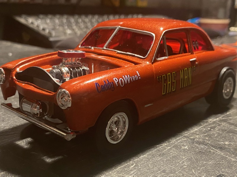 amt 1949 ford coupe gas man