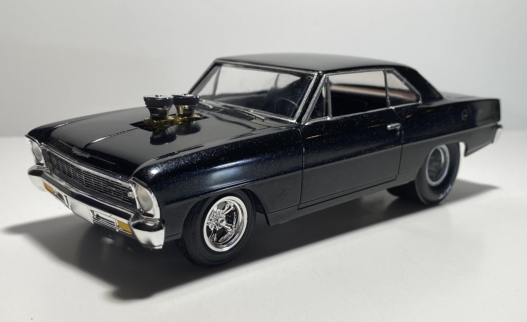 1966 Chevy Nova Pro Street Plastic Model Car Kit 125 Scale 636 Pictures By 19kracing 8953