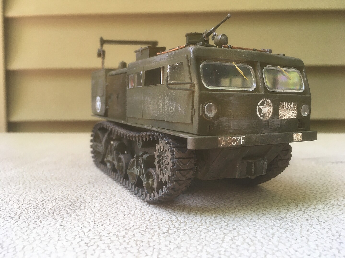 HobbyBoss 1/35 M4 High Speed Tractor Model Kit #82408 | Unassembled Plastic Military Kit