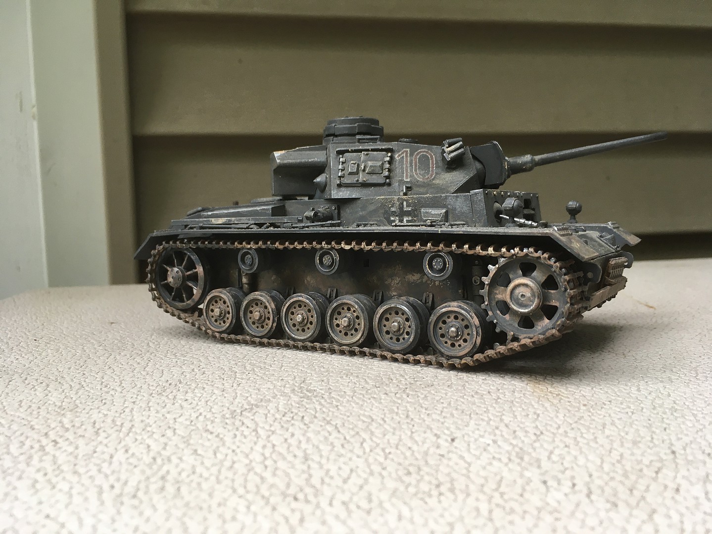 Tanque Panzerkampfwagen III Ausf. LI, Escala 1:35. Marca Tamiya, Ref: 35215.