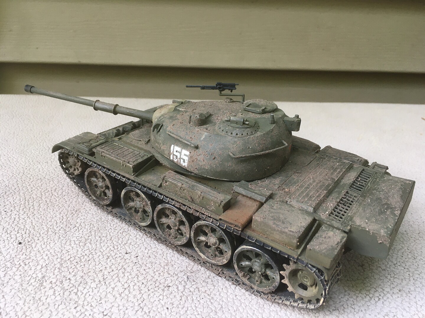 Details about   Skif 246 Tank T-55 BZ Scale Plastic Model Kit 1/35 