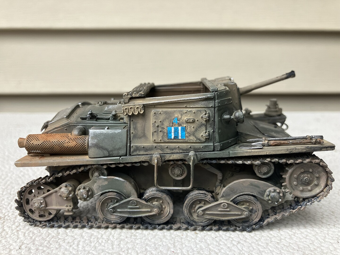 Semovente L40 da 47/32 Italian Tank -- Plastic Model Military Vehicle ...