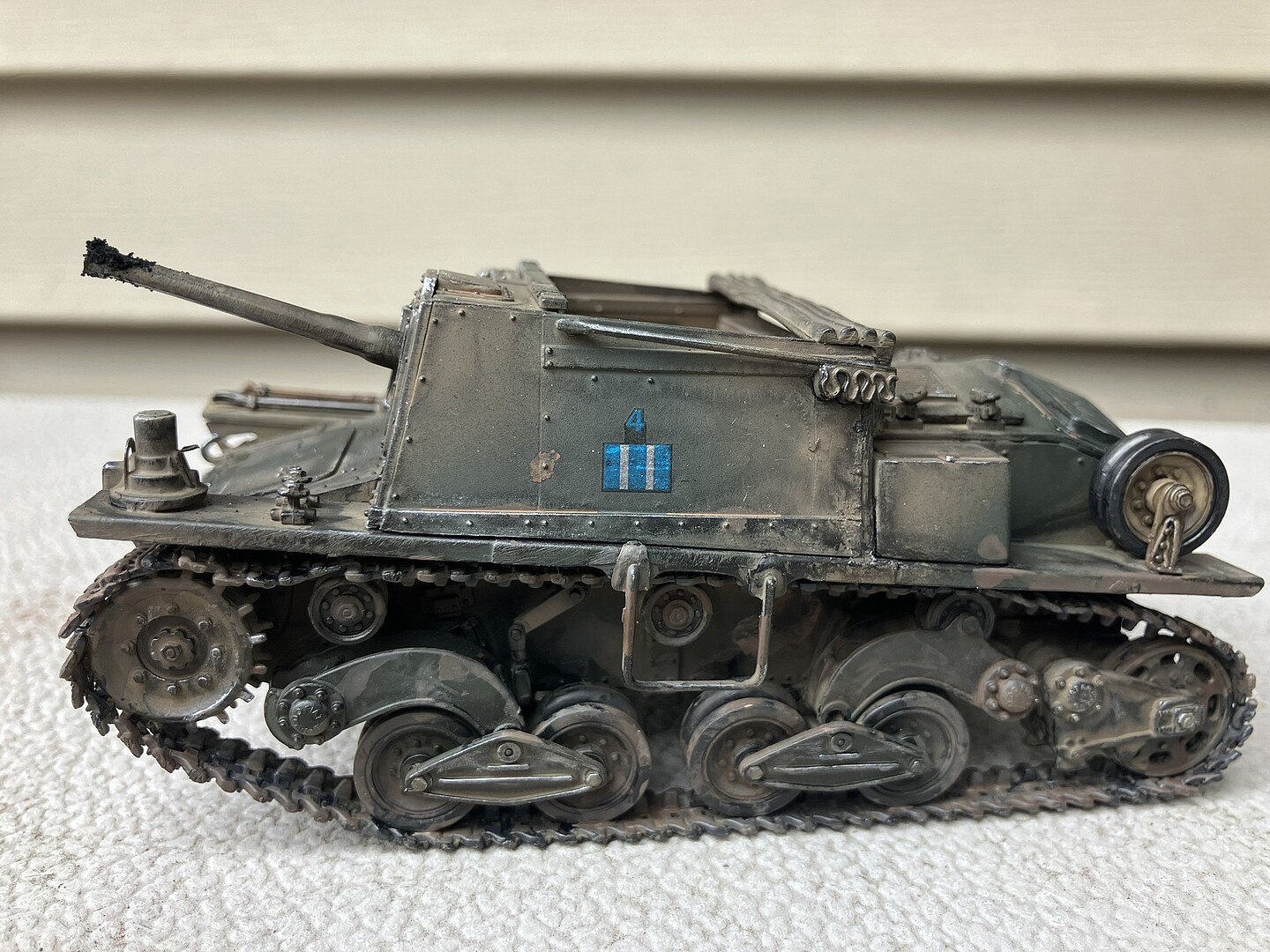 Semovente L40 da 47/32 Italian Tank -- Plastic Model Military Vehicle ...