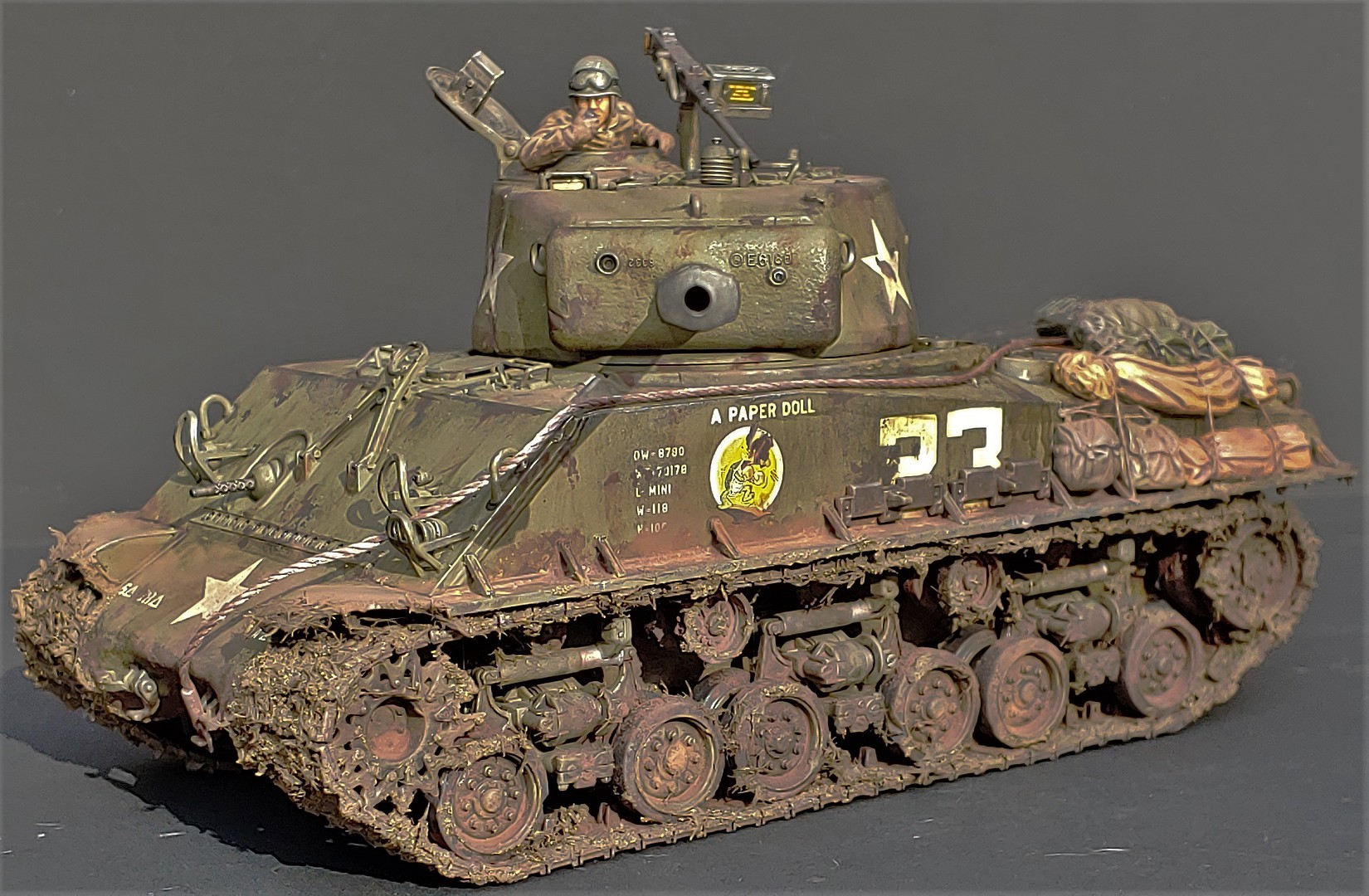 Tamiya 135 Us Tank M4a3e8 Sherman Easy Eight Korean War Model Kit ...