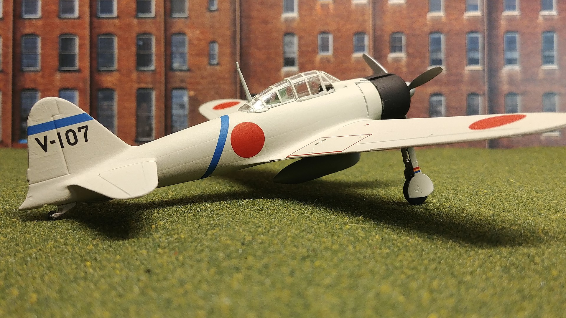 Pegasus 1:48 Modellbausatz Mitsubishi A6M2 Zero – Japanisches Jagdflugzeug WWII