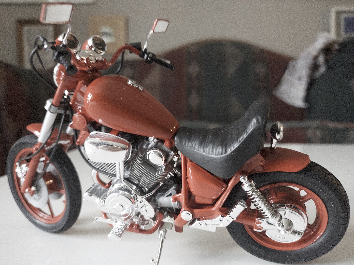 Yamaha Virago XV1000 Bike Plastic Model Motorcycle Kit 1/12 Scale