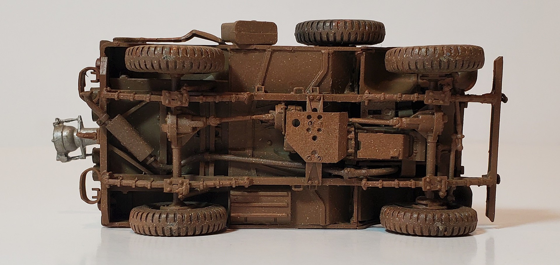 US M38A1C 1/4Ton Jeep Plastic Model Military Jeep Kit 1/35 Scale