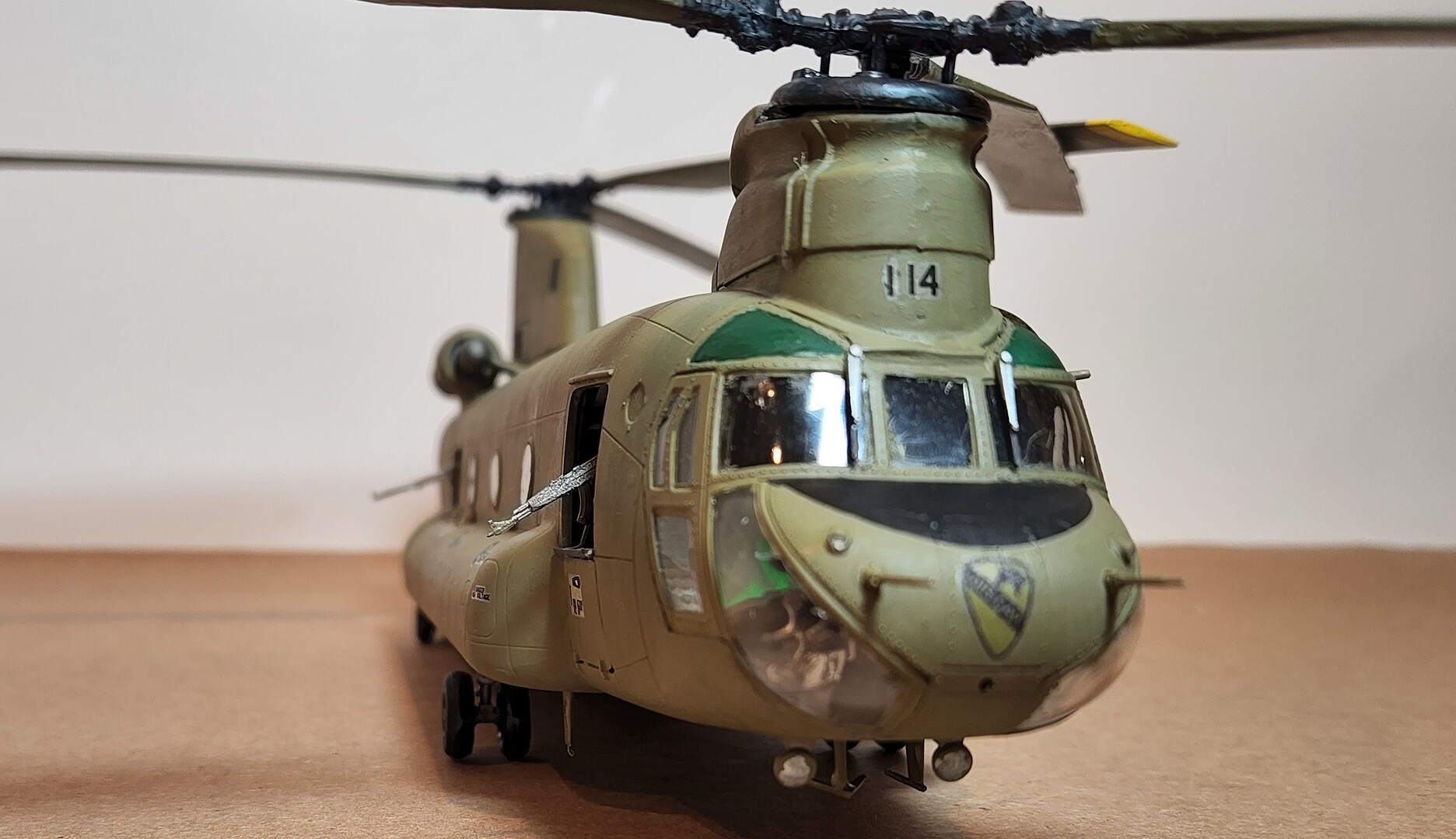 Chinook HC.1/CH47D Plastic Model Helicopter Kit 1/48 Scale