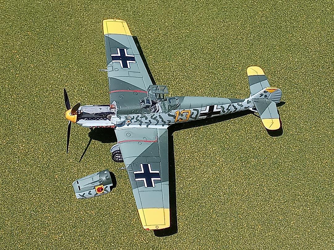 Messerschmitt Bf 109e Plastic Model Airplane Kit 1 72 Scale