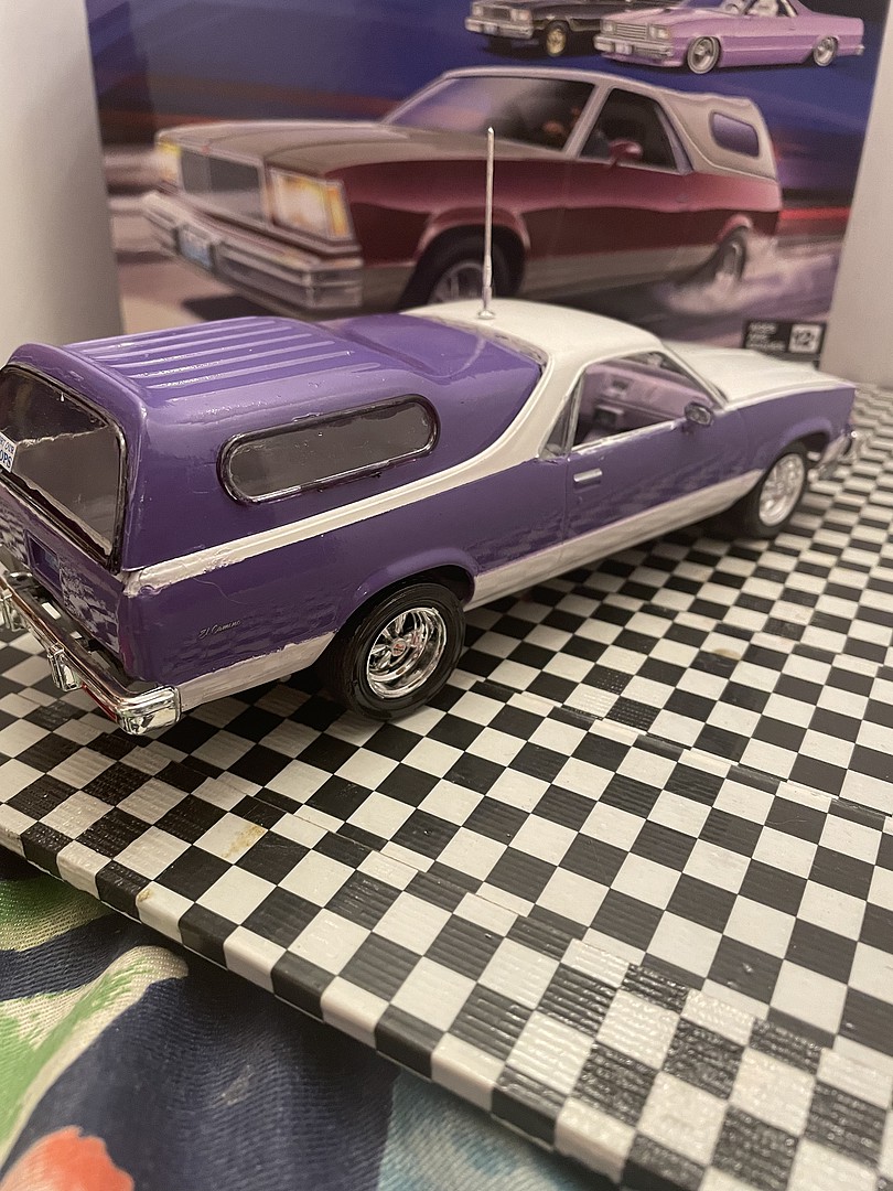 1978 Chevy El Camino (3 in 1) -- Plastic Model Car Kit -- 1/24 Scale ...