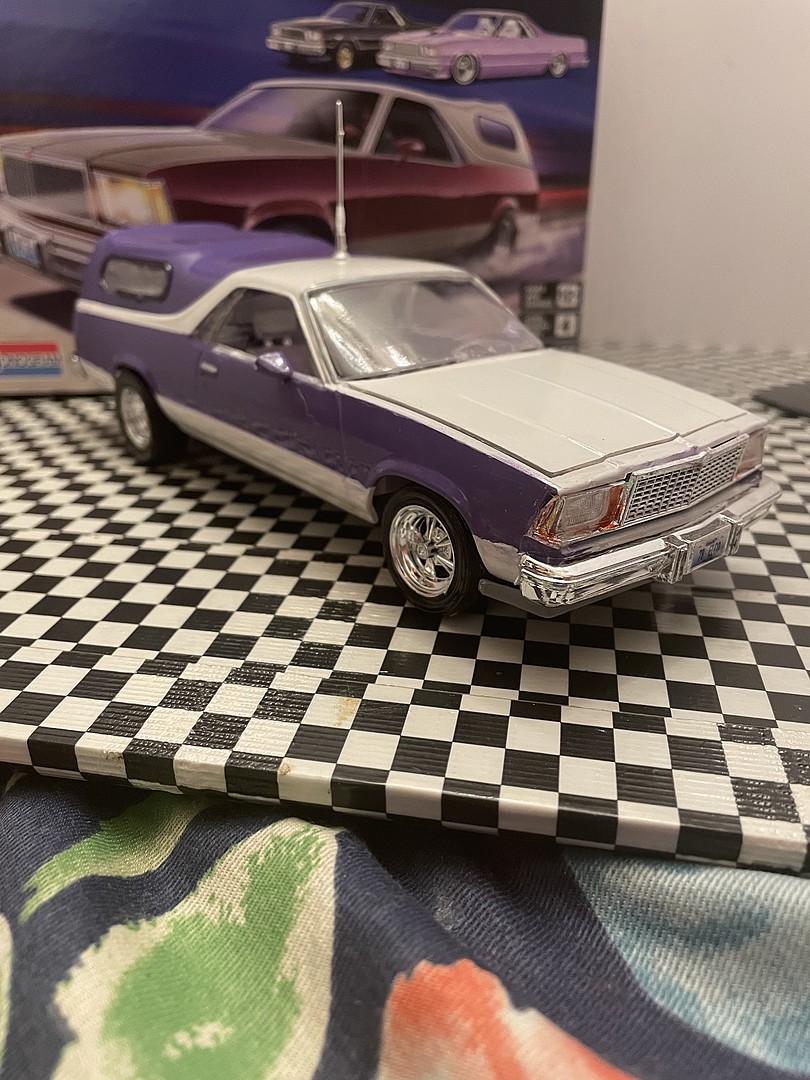 1978 Chevy El Camino (3 in 1) -- Plastic Model Car Kit -- 1/24 Scale ...