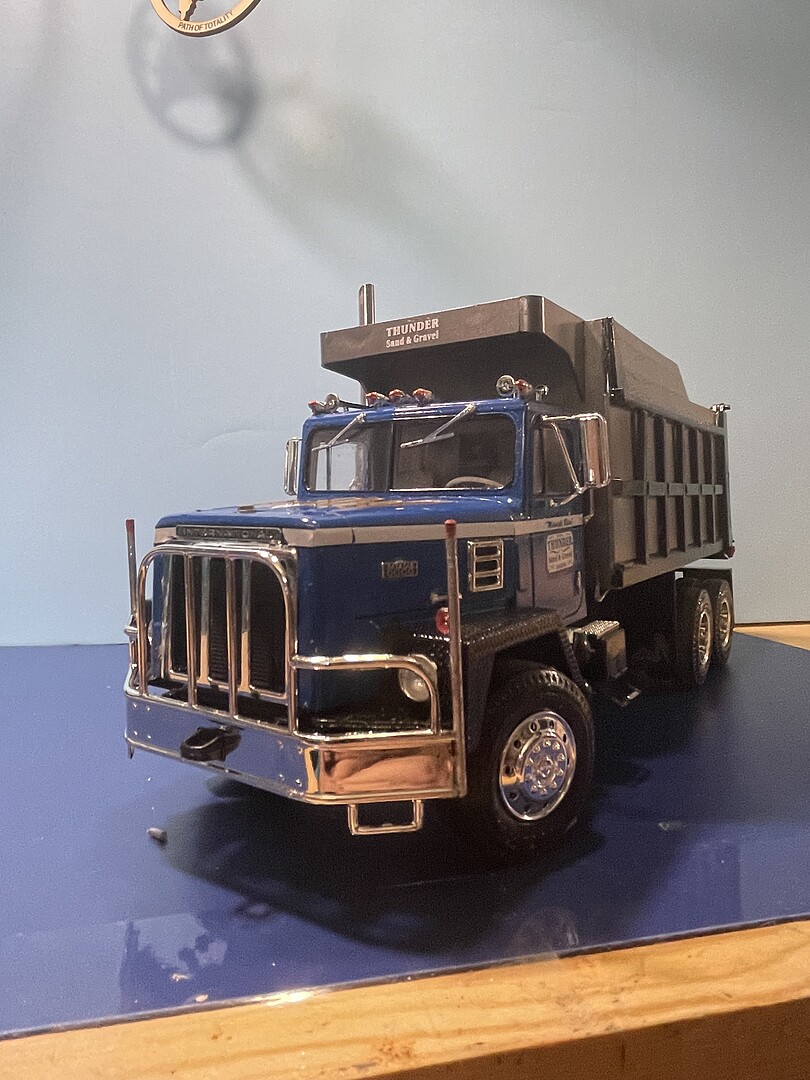 Maquette International Paystar 5000 Dump Truck - AMT Ertl 1/25 - Camion Américain Benne