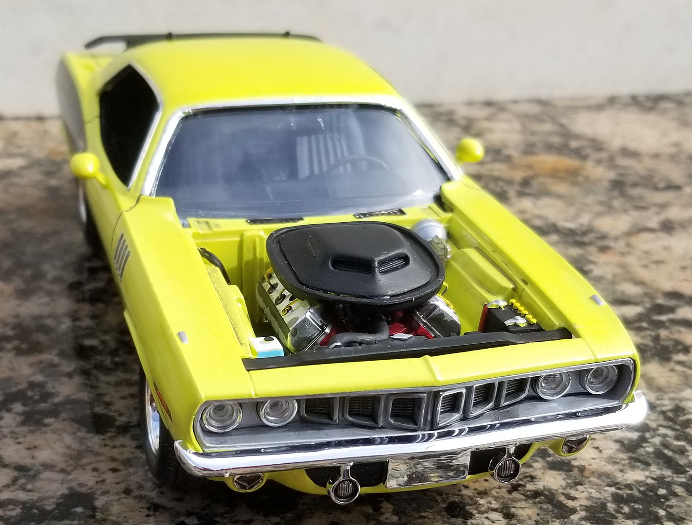 Maquette Revell 1/24 – Plymouth Hemi Cuda 426 De 1971, à Assembler (occasion)