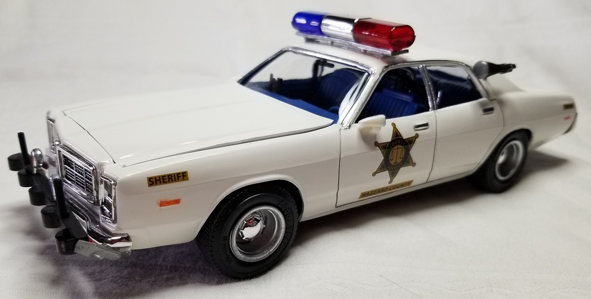 '78 Dodge Monaco CHP Police -- Plastic Model Car Vehicle Kit -- 1/25 ...