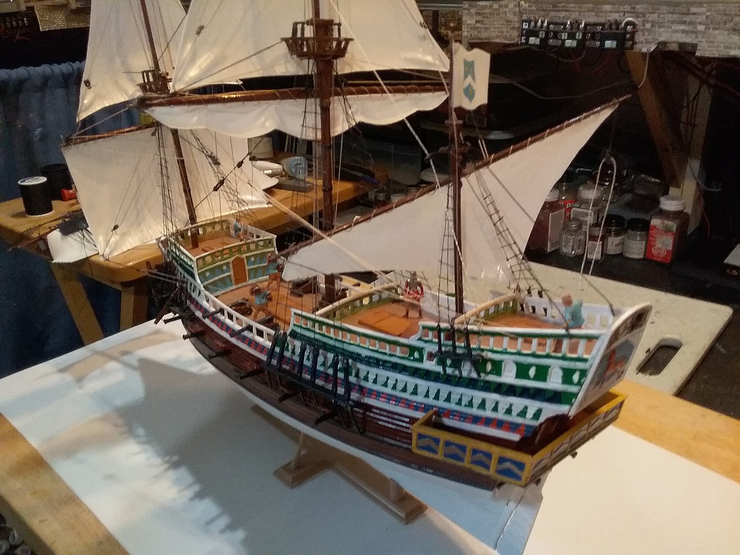 Gallery Pictures Airfix Golden Hind Sailing Ship Re Issue Plastic ...