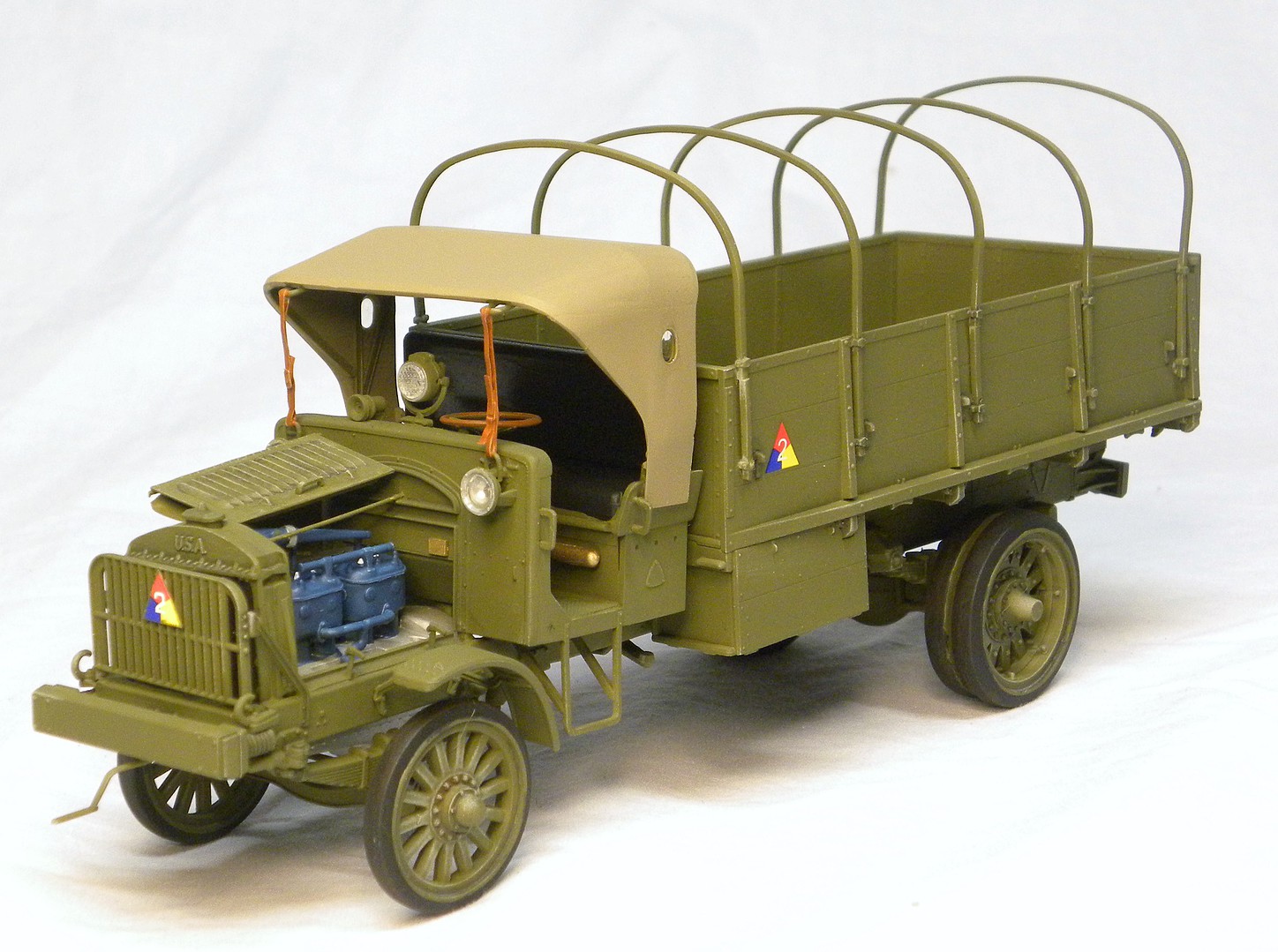 Gallery Pictures ICM WWI US Standard B Liberty Army Truck Plastic Model ...