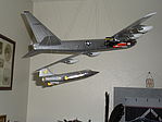 1/72 B52B USAF Bomber w/X15 Rocket
